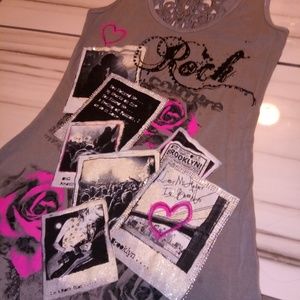 Sexy rock tank by Jane Norman